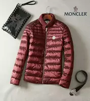 moncler doudoune new mode luxe col cloture rouge